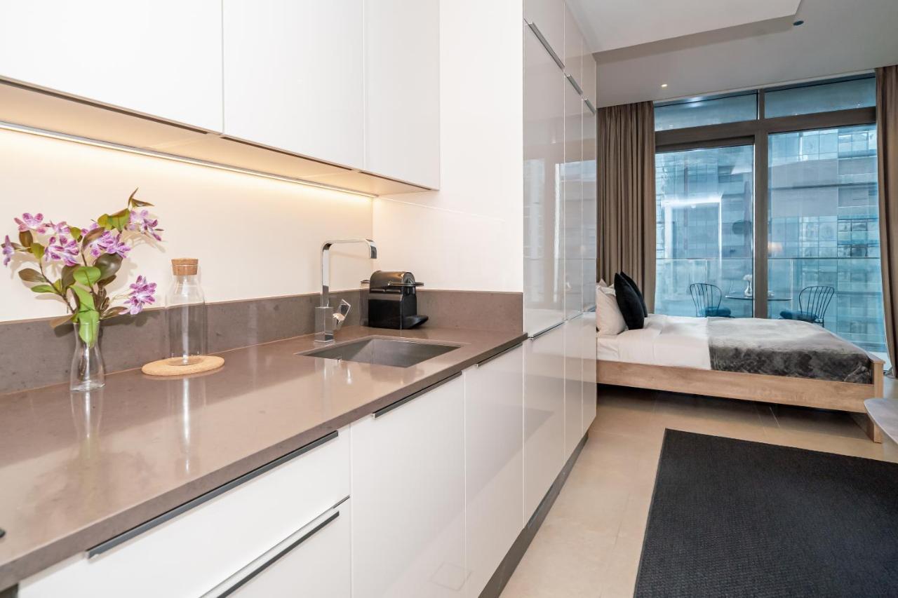 Higuests - Unique Studio With Stunning Panoramic Marina Views ดูไบ ภายนอก รูปภาพ