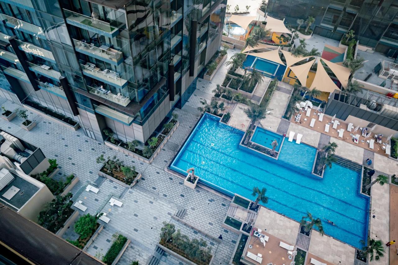 Higuests - Unique Studio With Stunning Panoramic Marina Views ดูไบ ภายนอก รูปภาพ