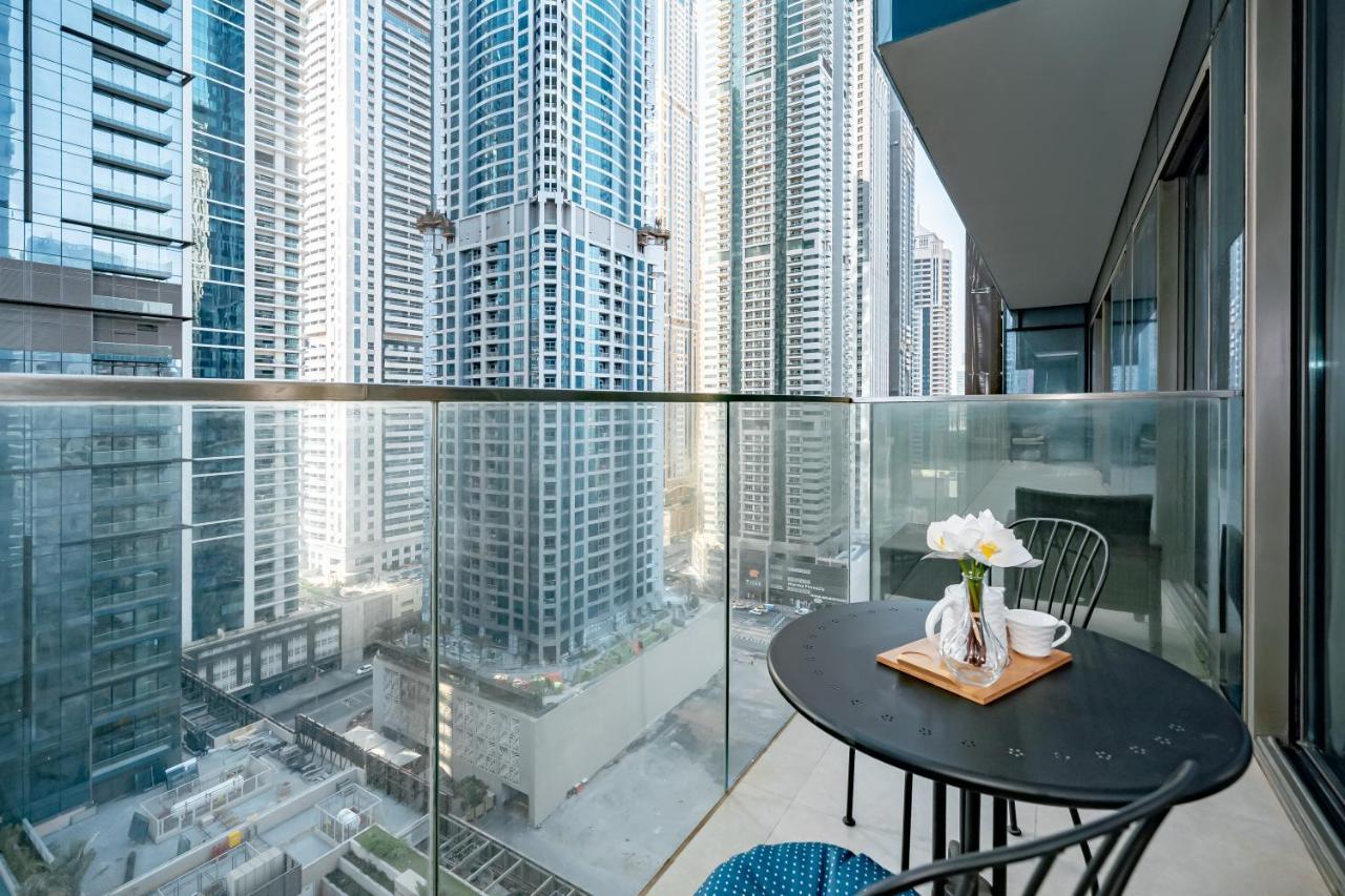 Higuests - Unique Studio With Stunning Panoramic Marina Views ดูไบ ภายนอก รูปภาพ