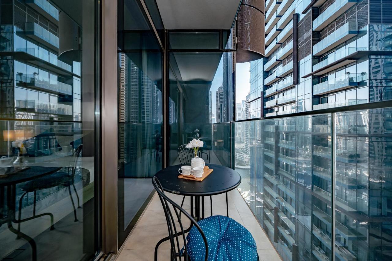 Higuests - Unique Studio With Stunning Panoramic Marina Views ดูไบ ภายนอก รูปภาพ
