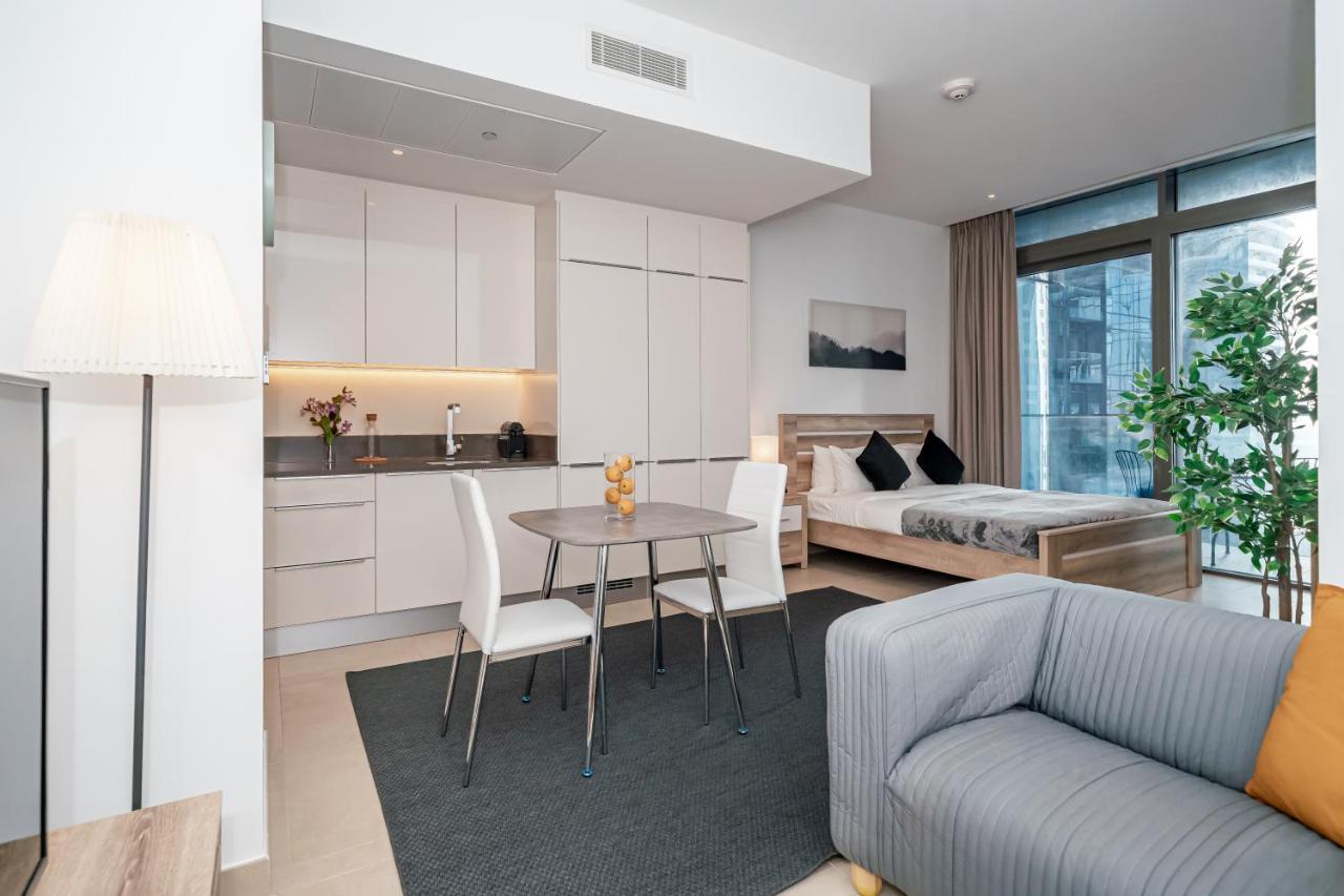 Higuests - Unique Studio With Stunning Panoramic Marina Views ดูไบ ภายนอก รูปภาพ