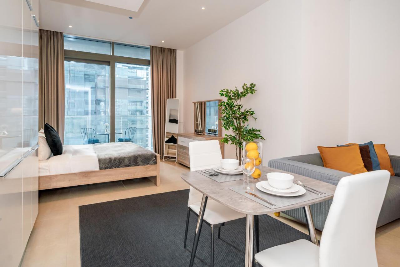 Higuests - Unique Studio With Stunning Panoramic Marina Views ดูไบ ภายนอก รูปภาพ